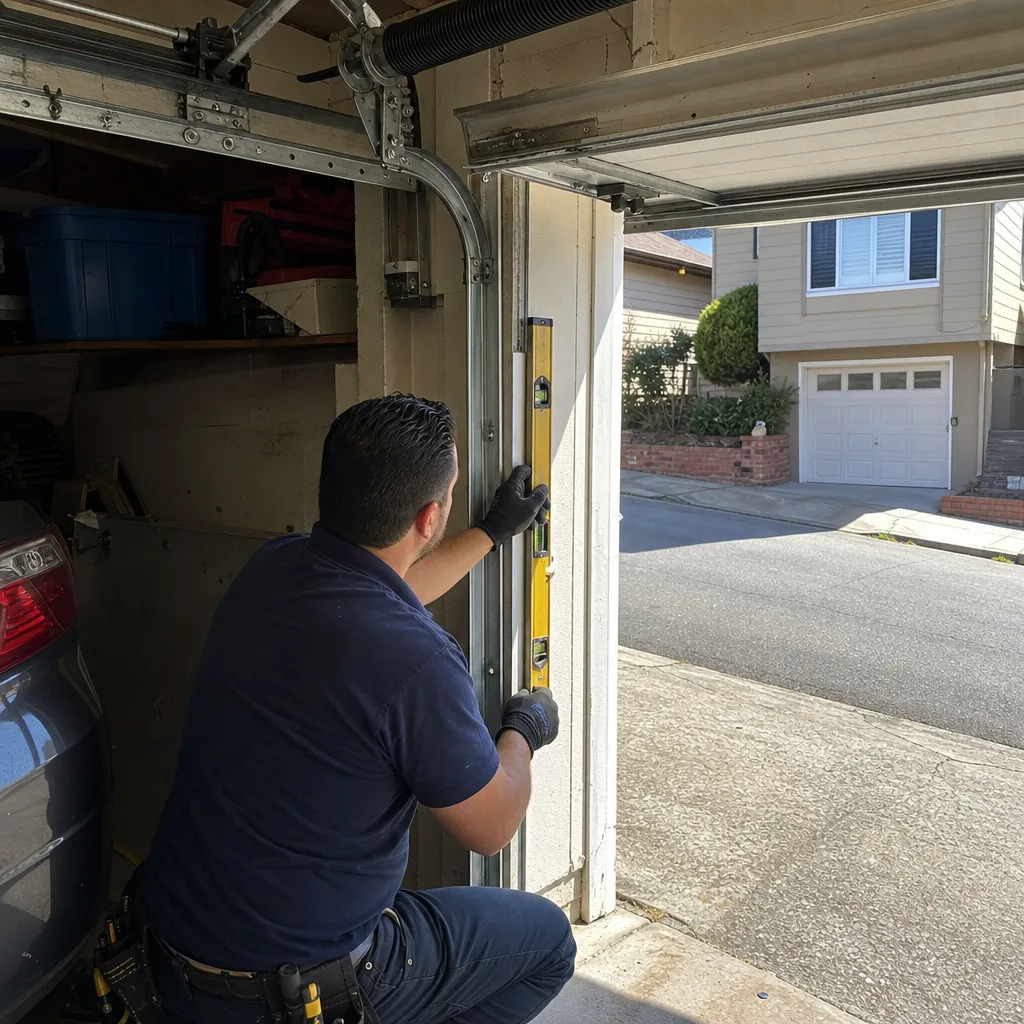 Single Car Door Installation