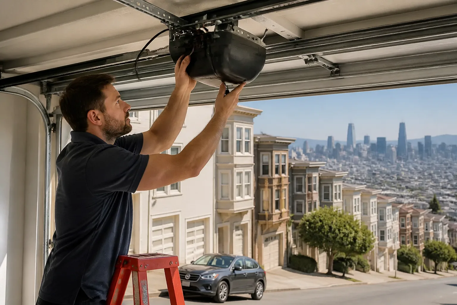 Garage Door Opener: Repair or Replace? How San Francisco Homeowners Decide