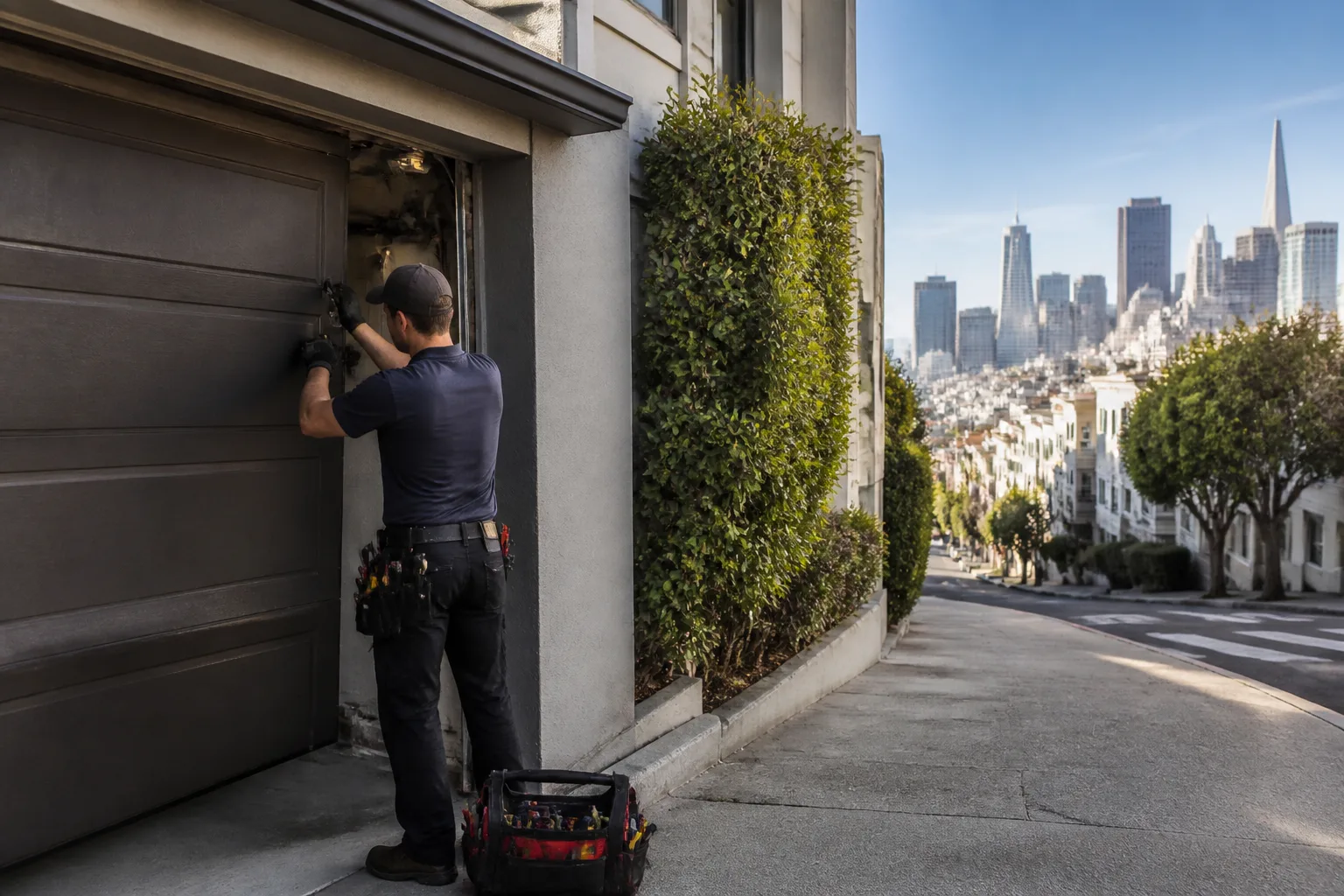 Same-Day Garage Door Repair in San Francisco, CA: How It Works